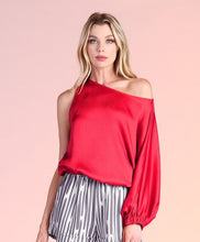 Load image into Gallery viewer, Satin One Sleeve Blouse ⁷