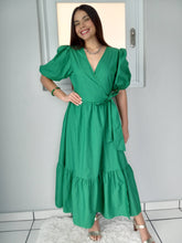 Load image into Gallery viewer, Green Midi Dress
