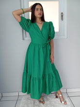 Load image into Gallery viewer, Green Midi Dress
