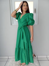 Load image into Gallery viewer, Green Midi Dress
