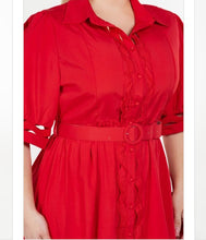 Load image into Gallery viewer, Red Plus Dress
