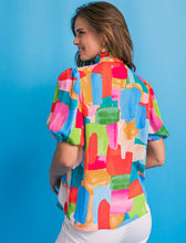 Load image into Gallery viewer, Printed short Sleeve blouse
