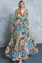 Load image into Gallery viewer, Mosaic Print Maxi Dress
