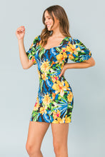 Load image into Gallery viewer, Tropical Sweetheart Mini Dress
