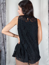 Load image into Gallery viewer, Julia Black Lace Blouse
