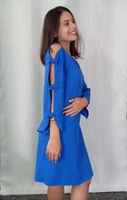 Load image into Gallery viewer, Bright Blue Professional Dress
