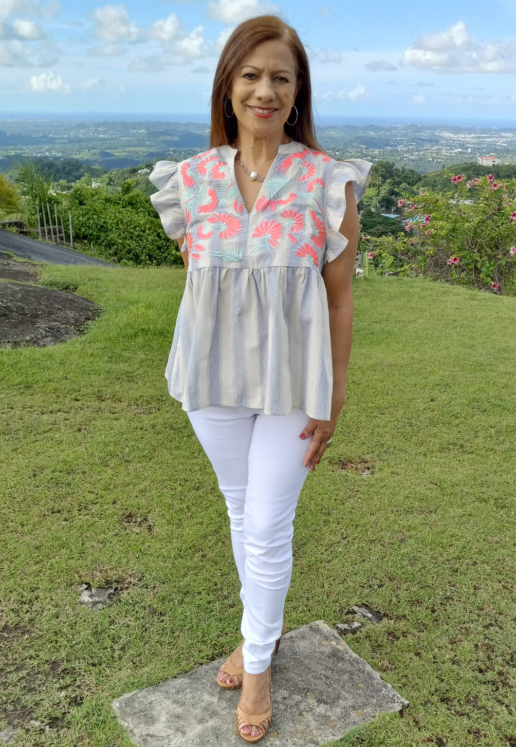 Casual White  Pant