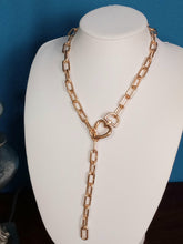 Load image into Gallery viewer, Adjustable Chain Link Necklace
