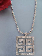 Load image into Gallery viewer, Greek Pendant Necklace
