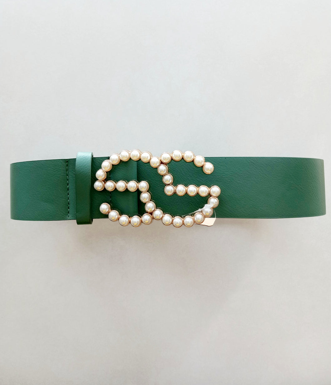 Double Pearls Green Belt