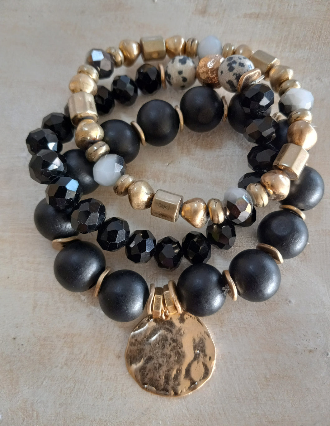 Stretch Black Bracelet