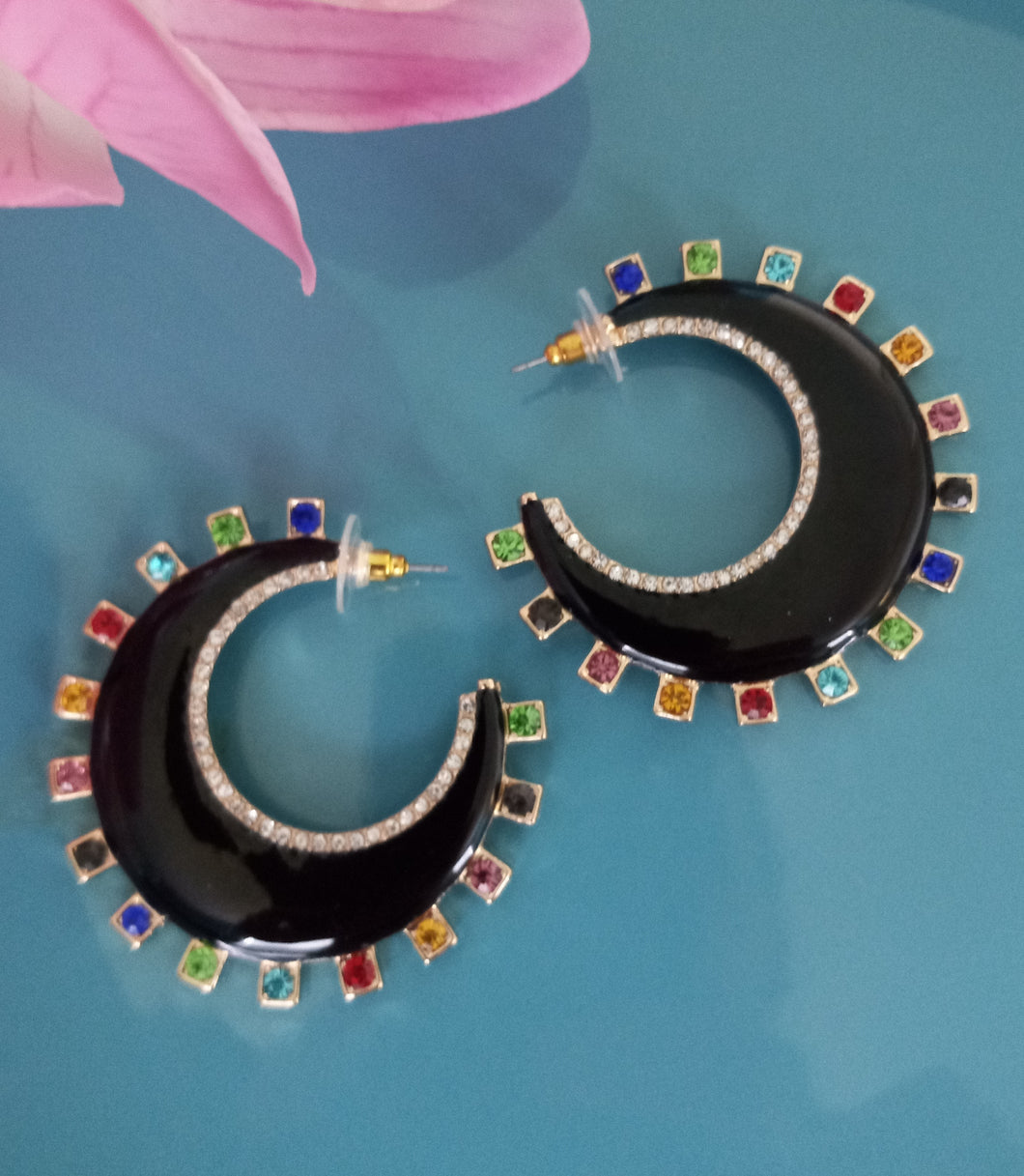Black\Multi Earrings