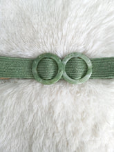 Load image into Gallery viewer, Green Raffia Belt
