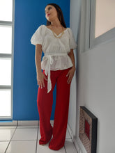 Load image into Gallery viewer, Diamond Peplum Blouse

