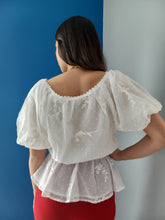 Load image into Gallery viewer, Diamond Peplum Blouse
