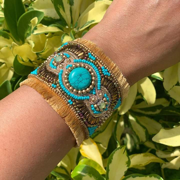 Beaded Cuff Bracelet