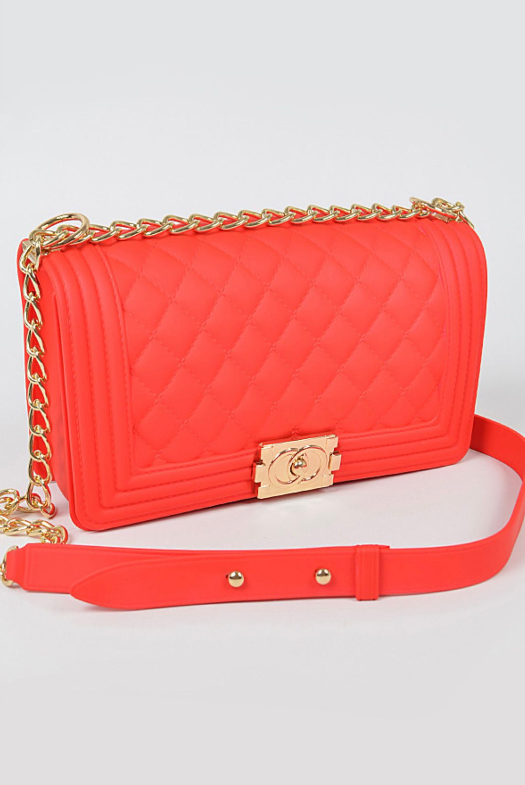 Red Jelly Handbag