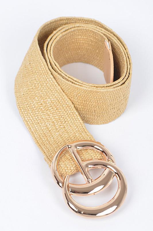 CG Buckle Black Belt