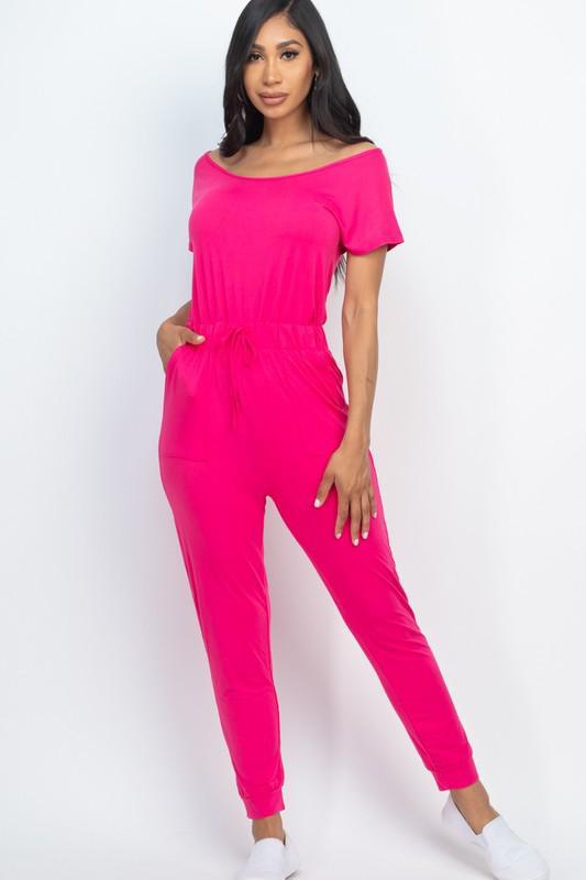 Two-Way Shoulder Jumpsuit