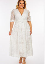 Load image into Gallery viewer, Lace White Dress
