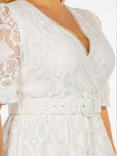 Load image into Gallery viewer, Lace White Dress
