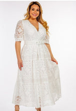 Load image into Gallery viewer, Lace White Dress
