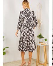 Load image into Gallery viewer, Geometric Print Dress
