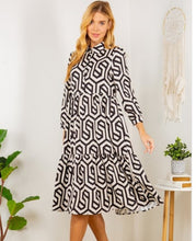 Load image into Gallery viewer, Geometric Print Dress
