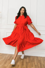 Load image into Gallery viewer, Red Plus Dress
