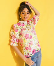 Load image into Gallery viewer, Woven Lace Blouse
