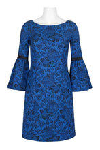 Load image into Gallery viewer, Black Royal Jacquard Dress
