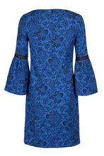 Load image into Gallery viewer, Black Royal Jacquard Dress
